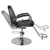 HAIR SYSTEM FOTEL FRYZJERSKI BARBERSKI HS44 CZARNY